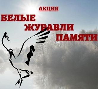 Акция "Белые журавли памяти".
